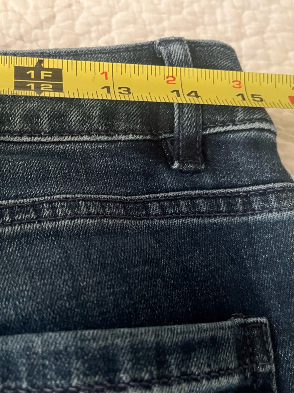 J. Jill Women's Denim Size 8 High Rise  Straight-Leg Jeans in Dark Indigo - Picture 5 of 7